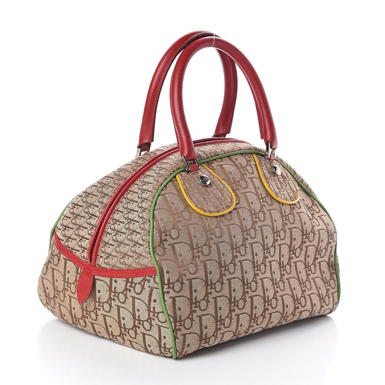 Christian Dior Monogram Rasta Bowler Beige 3 of 10
