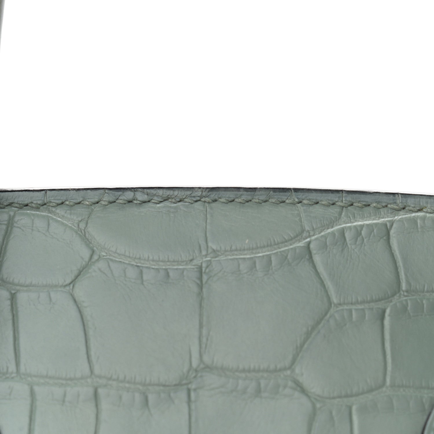 Hermes Matte Alligator Birkin 35 Ciel 16 of 16