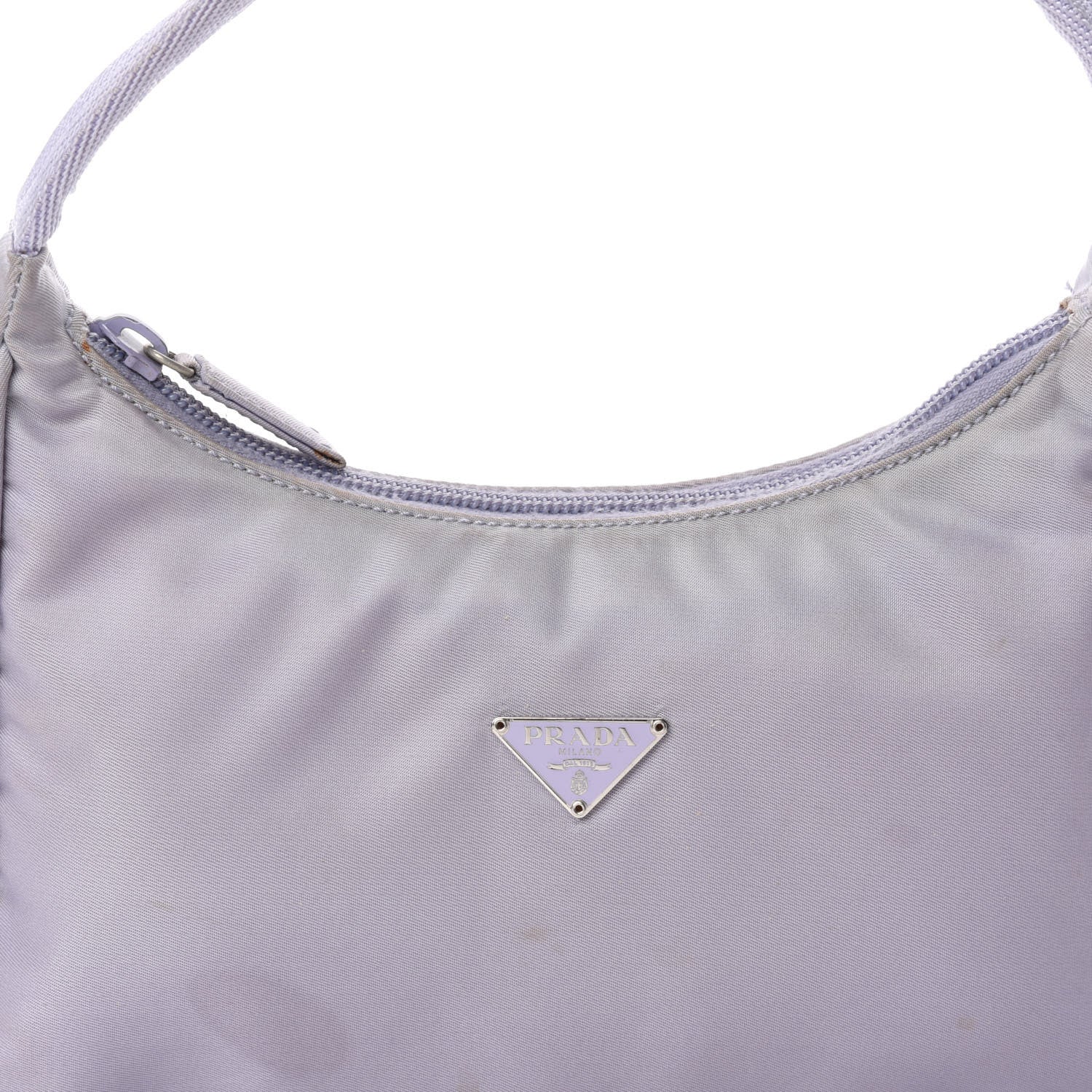 Prada Tessuto Nylon Sport Shoulder Bag Light Purple 17 of 17