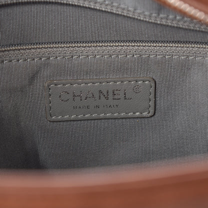 Chanel Calfskin On The Bund Shopping Tote Brown 6 of 14