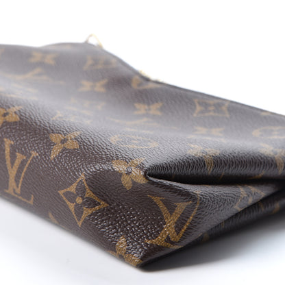 Louis Vuitton Monogram Pallas Clutch Blue Marine 9 of 10