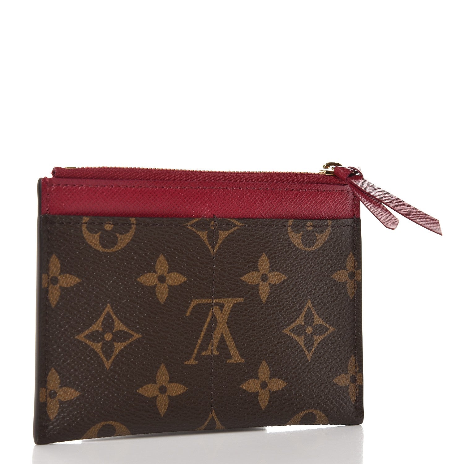 Louis Vuitton Monogram Zipped Card Holder Fuchsia 3 of 8