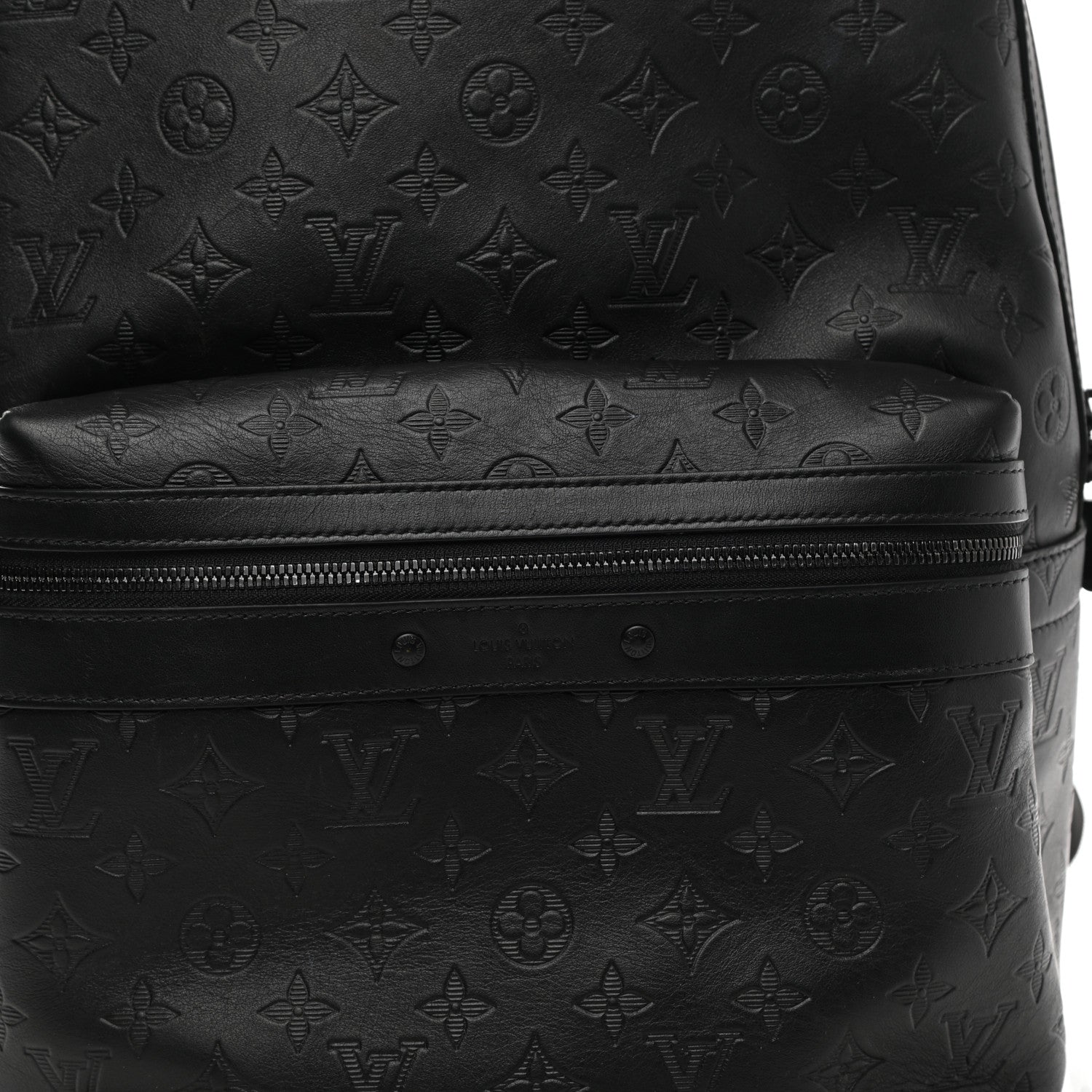 Louis Vuitton Calfskin Monogram Shadow Sprinter Backpack Black 8 of 10