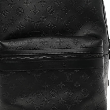 Louis Vuitton Calfskin Monogram Shadow Sprinter Backpack Black 8 of 10