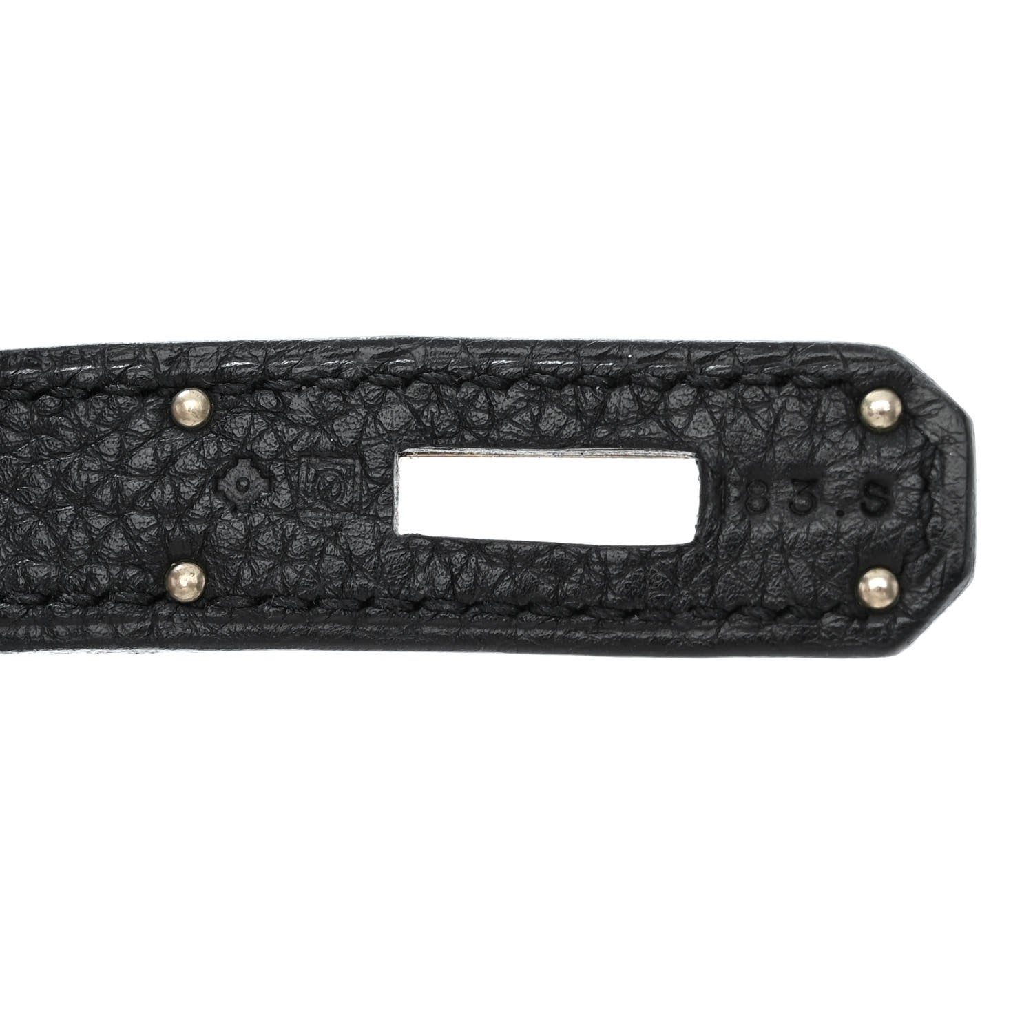 Hermes Togo Kelly Retourne 32 Black 7 of 16