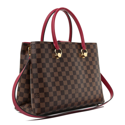 Louis Vuitton Damier Ebene LV Riverside Lie De Vin 3 of 11