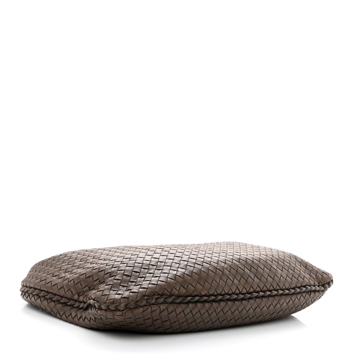 Nappa Intrecciato Large Veneta Hobo Ebano