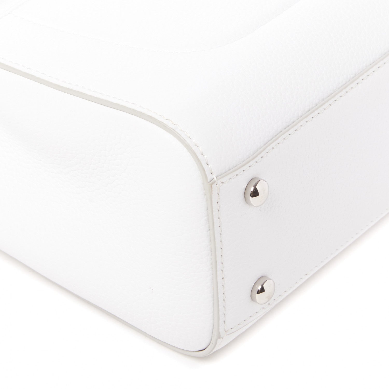 Chanel Grained Calfskin Mini Neo Executive Shopper Tote White 6 of 10