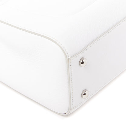 Chanel Grained Calfskin Mini Neo Executive Shopper Tote White 6 of 10