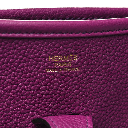 Hermes Taurillon Clemence Evelyne III PM Anemone 6 of 10