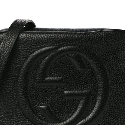 Gucci Pebbled Calfskin Small Soho Disco Bag Black 9 of 13