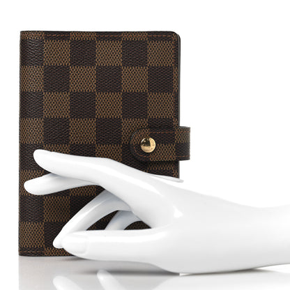Louis Vuitton Damier Ebene Small Ring Agenda Cover 2 of 6