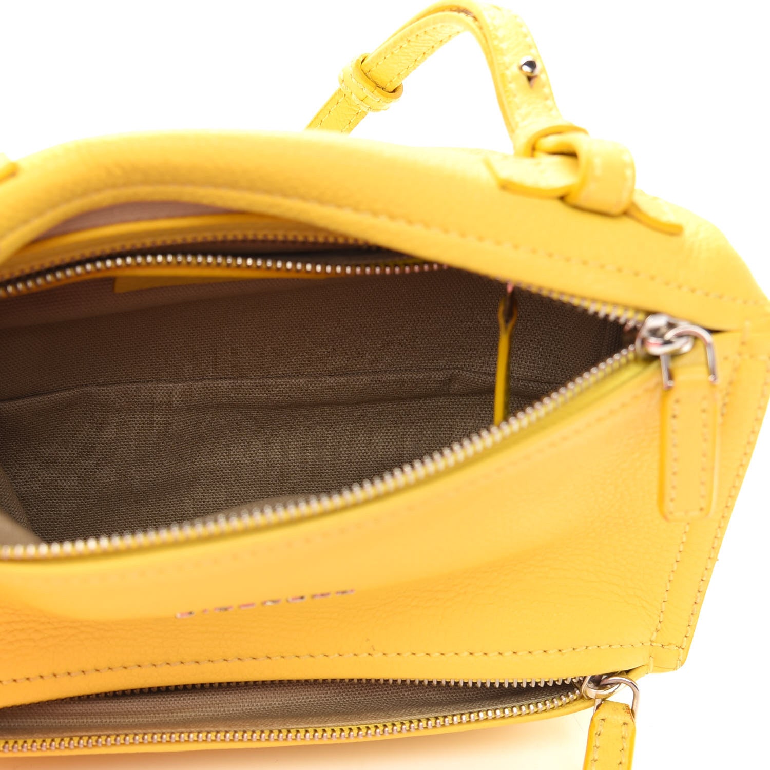 Givenchy Sugar Goatskin Mini Pandora Yellow 6 of 8