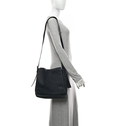 Bottega Veneta Nappa Intrecciato Messenger Bag Tourmaline 2 of 11
