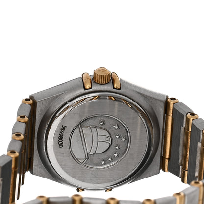 Omega Stainless Steel 18K Yellow Gold 22mm Constellation Quartz Watch Champagne 1262.10 4 of 4