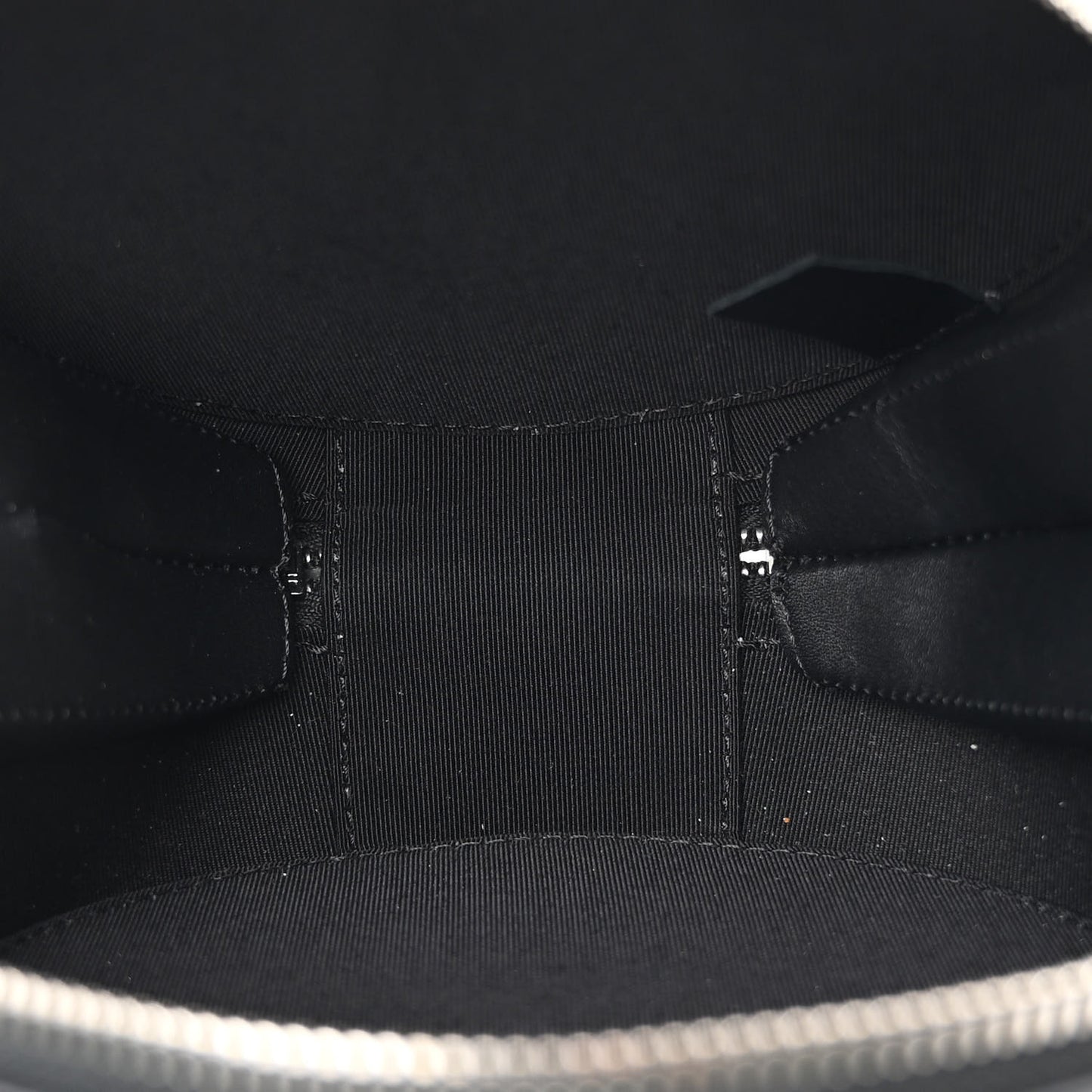 Patent Round As Earth Evening Bag Black
