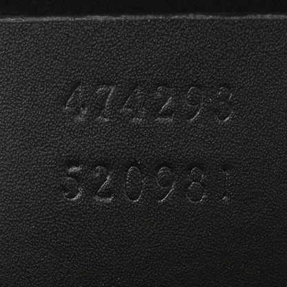 Gucci Soft GG Supreme Monogram Web Belt Bag Black Grey 7 of 10