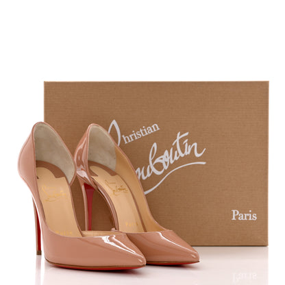 Christian Louboutin Patent Iriza 100 Pumps 36 Nude 8 of 8