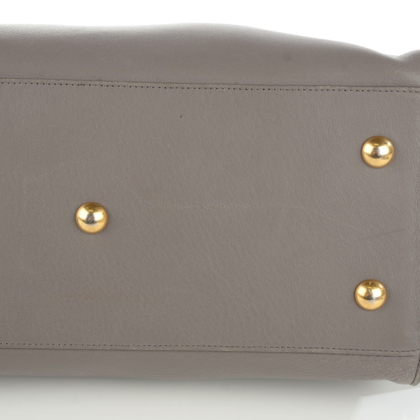 Calfskin Small Classic Y Cabas Grey