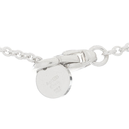Bulgari Sterling Silver Ceramic Save The Children Pendant Necklace 4 of 7