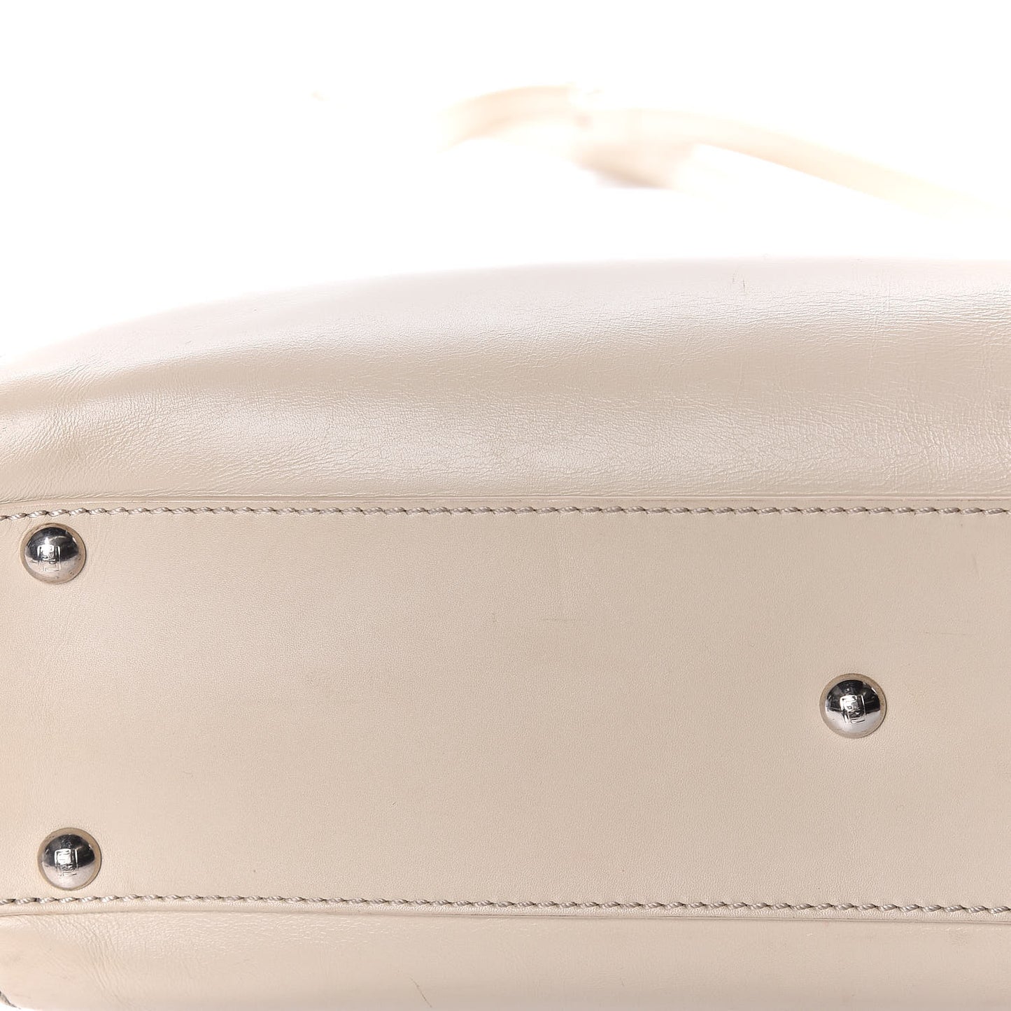 Vitello Morgan Shiny Nappa Medium Peekaboo Iconic Satchel Latte Azalea