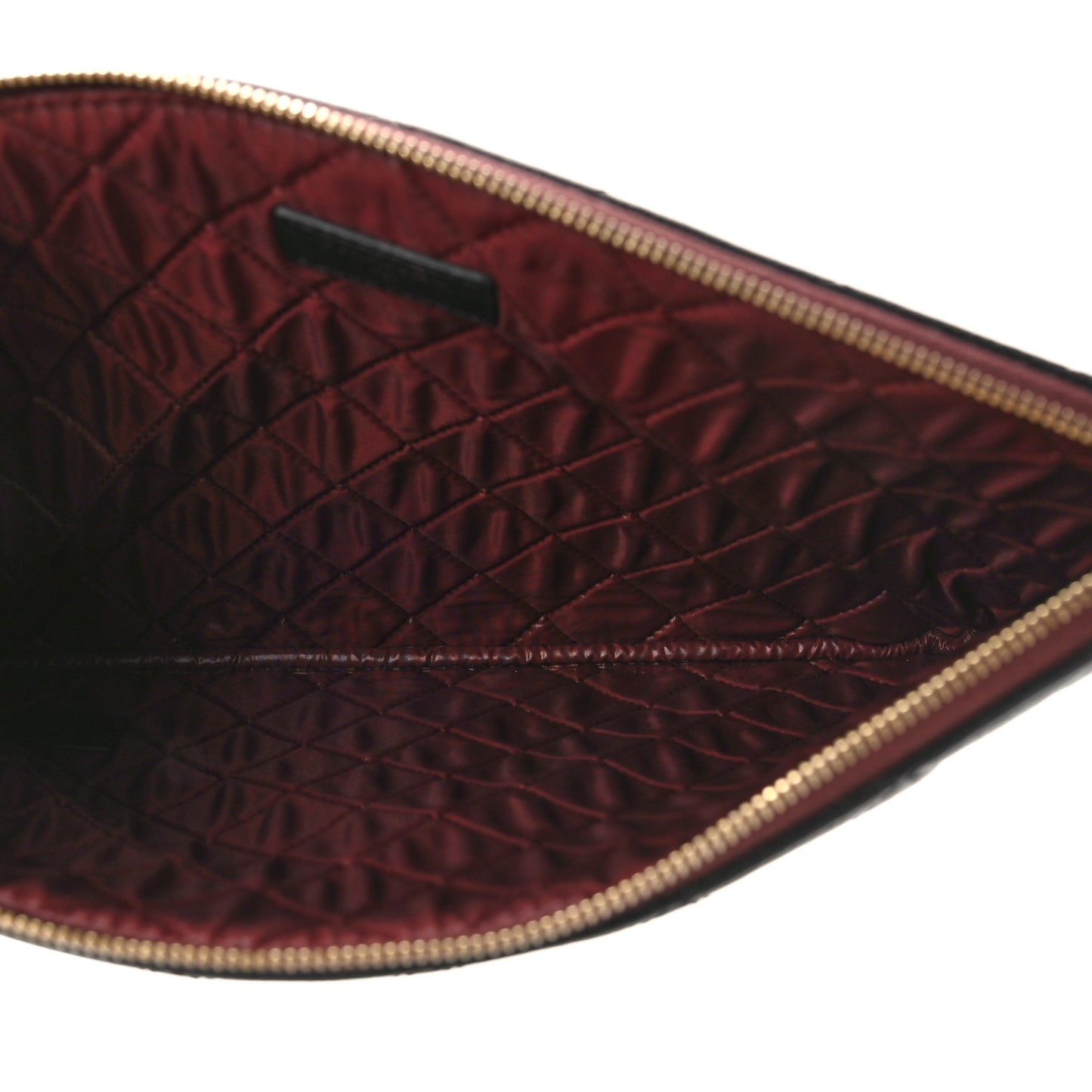 Caviar Quilted Medium Cosmetic Case Black