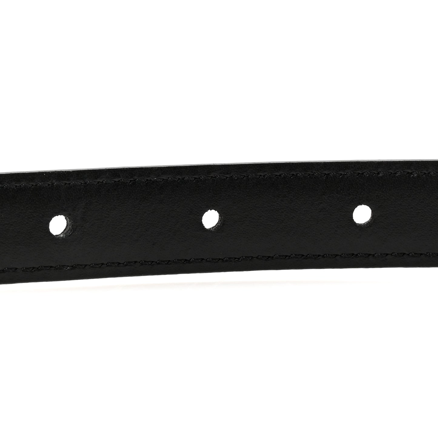 Box Calfskin Medium 25mm Triomphe 80 32 Belt  Black