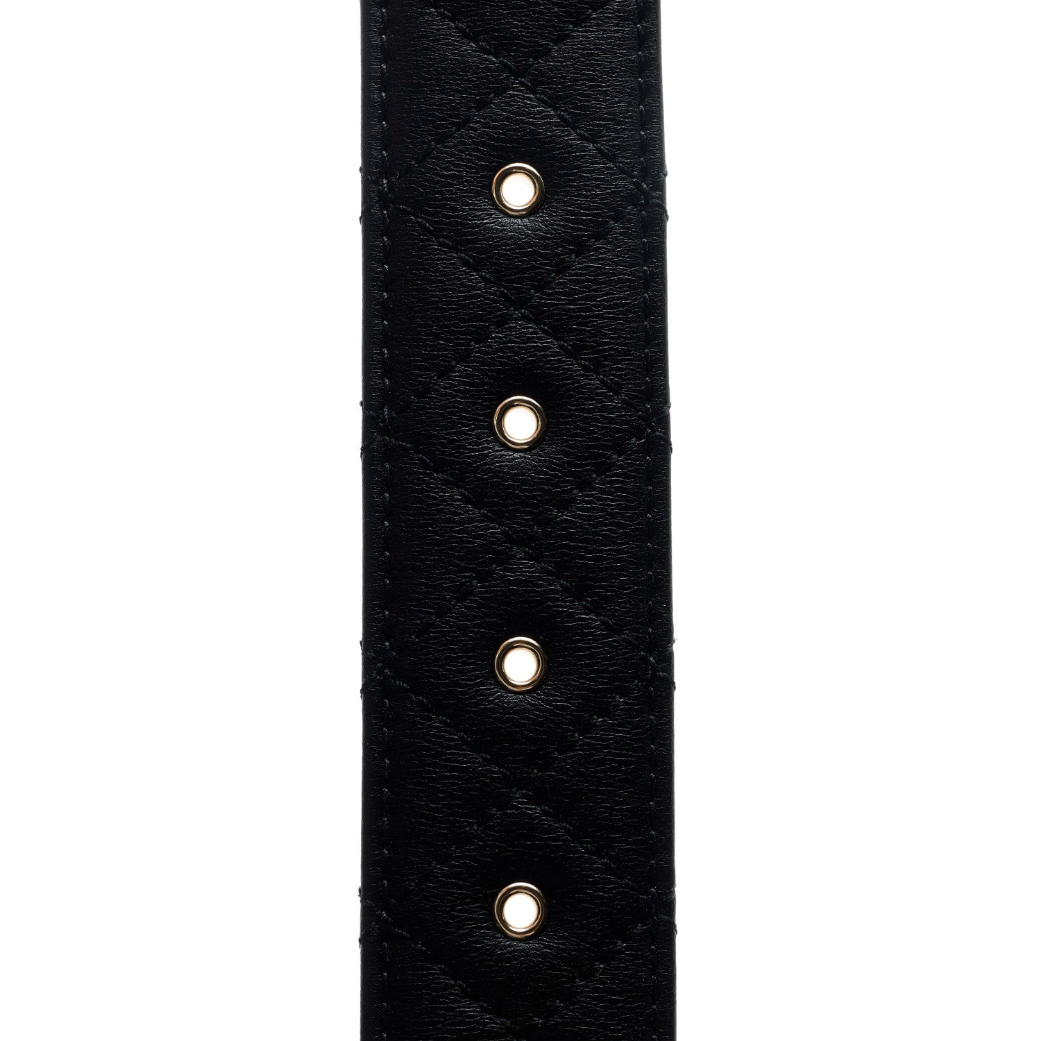 Chanel Calfskin Quilted CC Chain Belt 85 34 Black 4 of 8