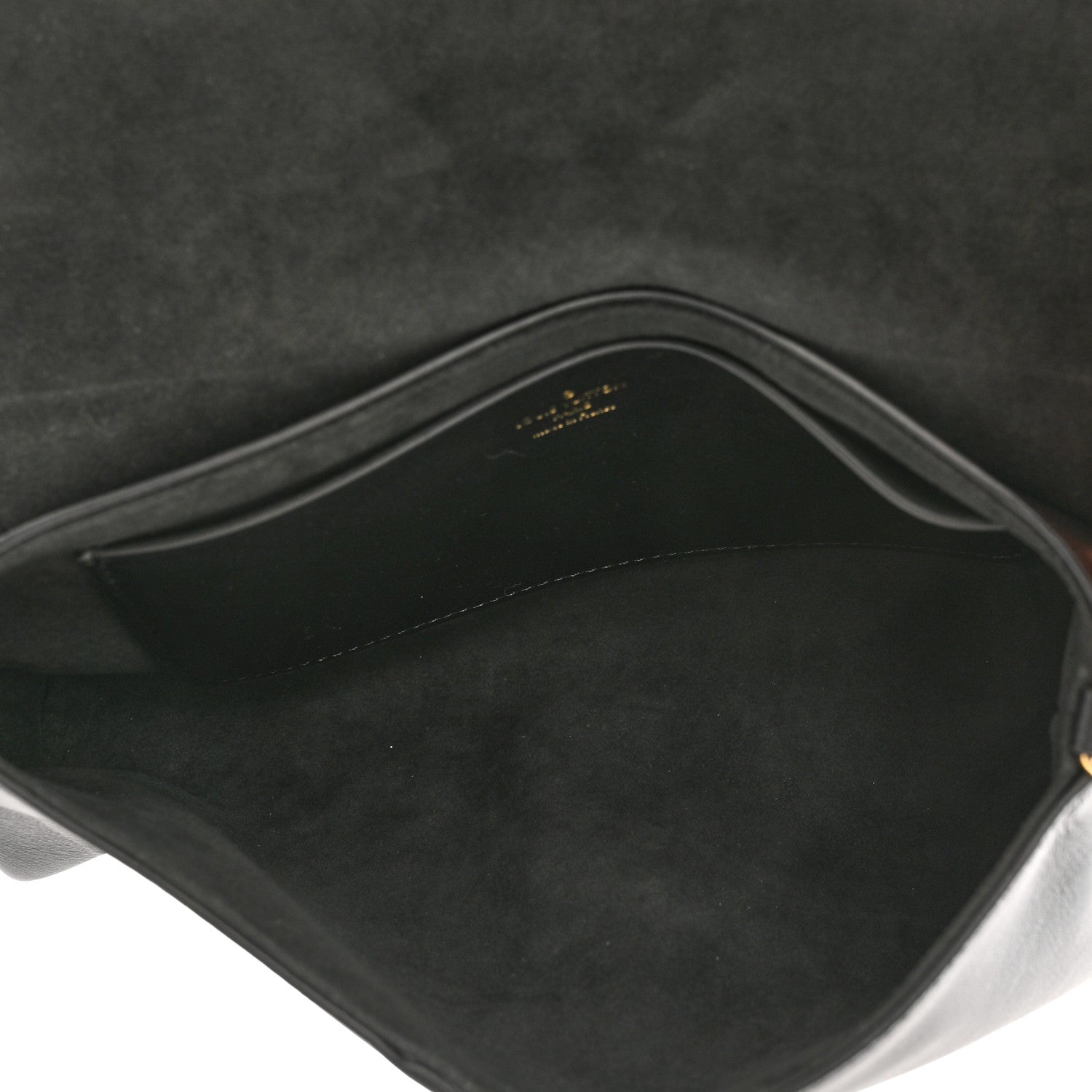 Louis Vuitton Calfskin Love Note Black 5 of 10
