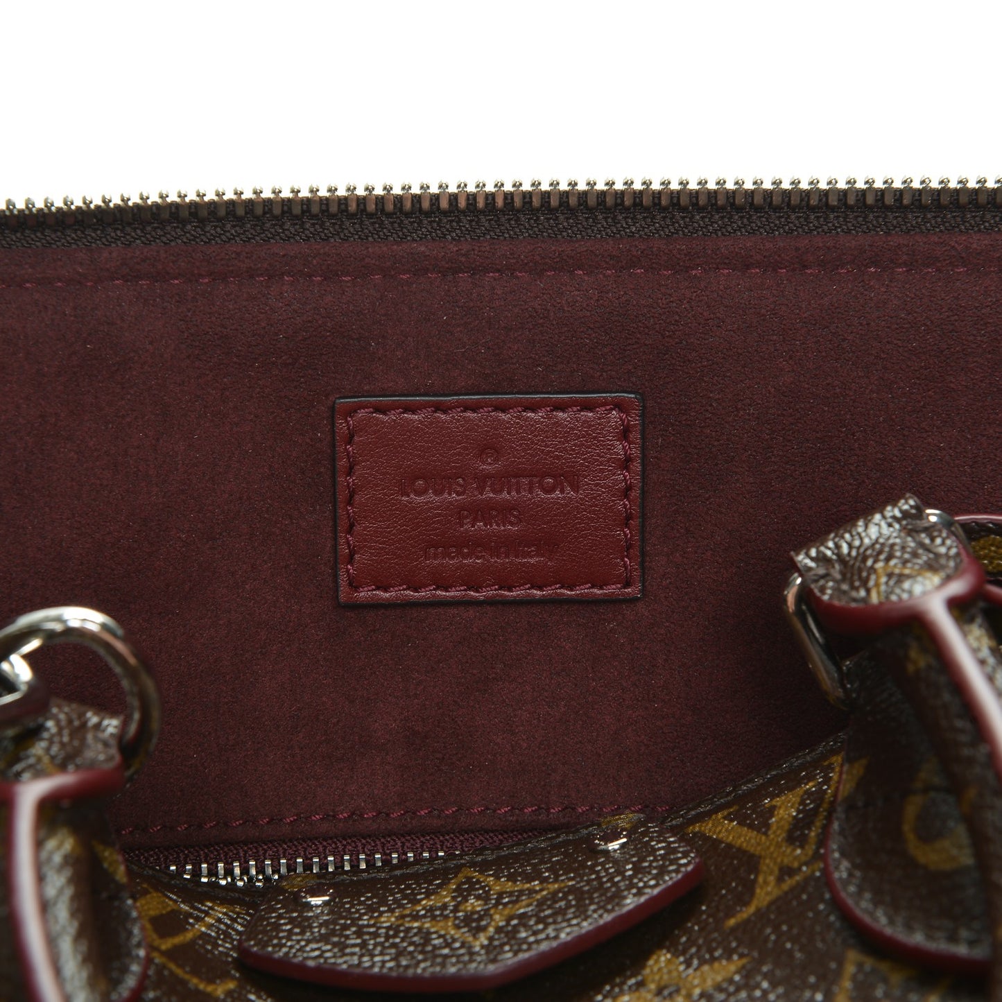 Monogram Shine Doc PM Bordeaux