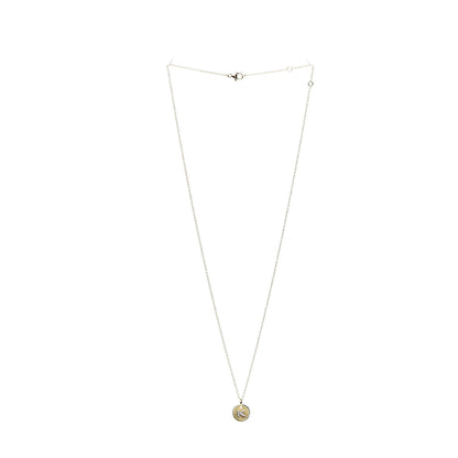 David Yurman 18K Yellow Gold Diamond Initial K Charm Pendant Necklace 2 of 5
