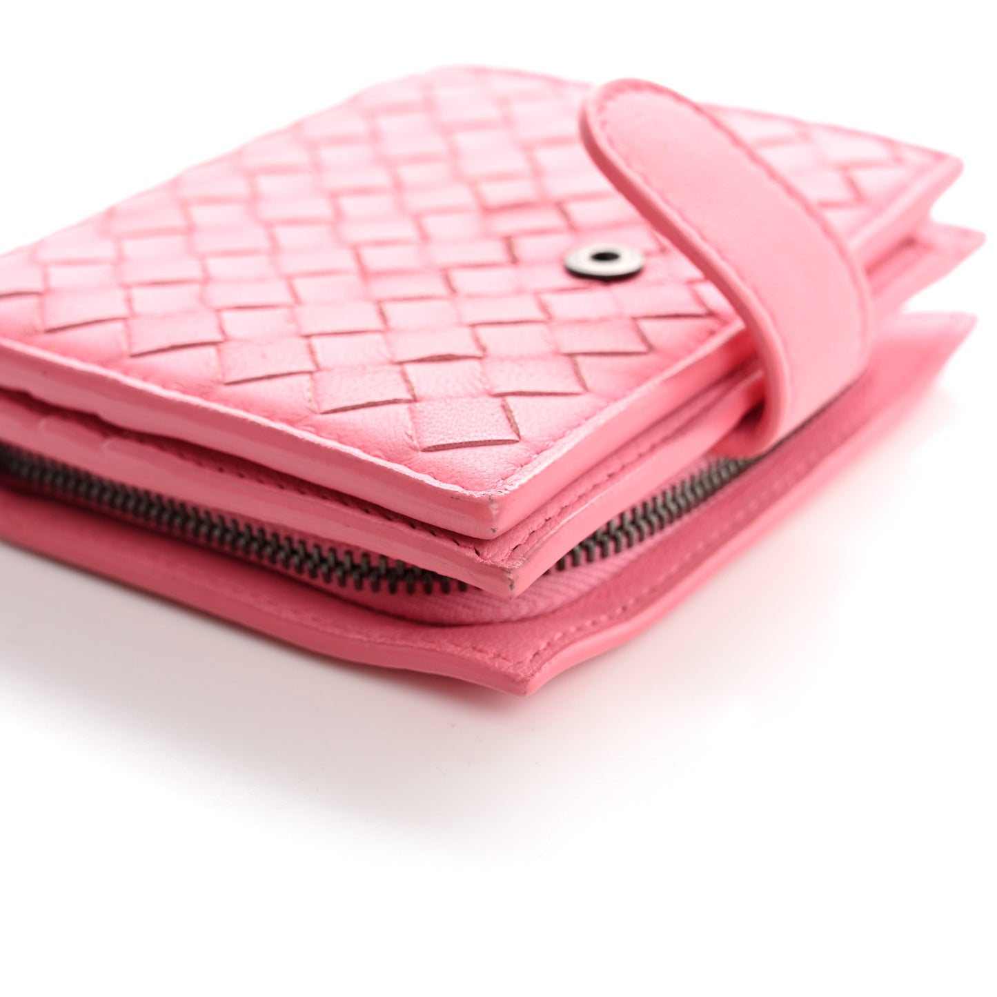 Nappa Intrecciato French Flap Wallet Watteau