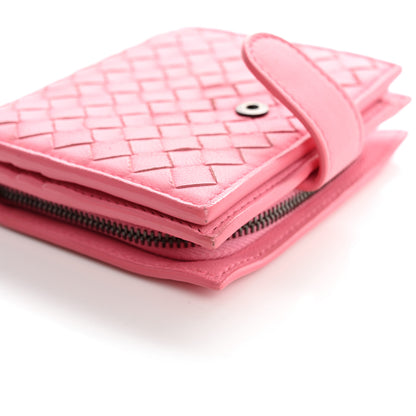 Bottega Veneta Nappa Intrecciato French Flap Wallet Watteau 11 of 12