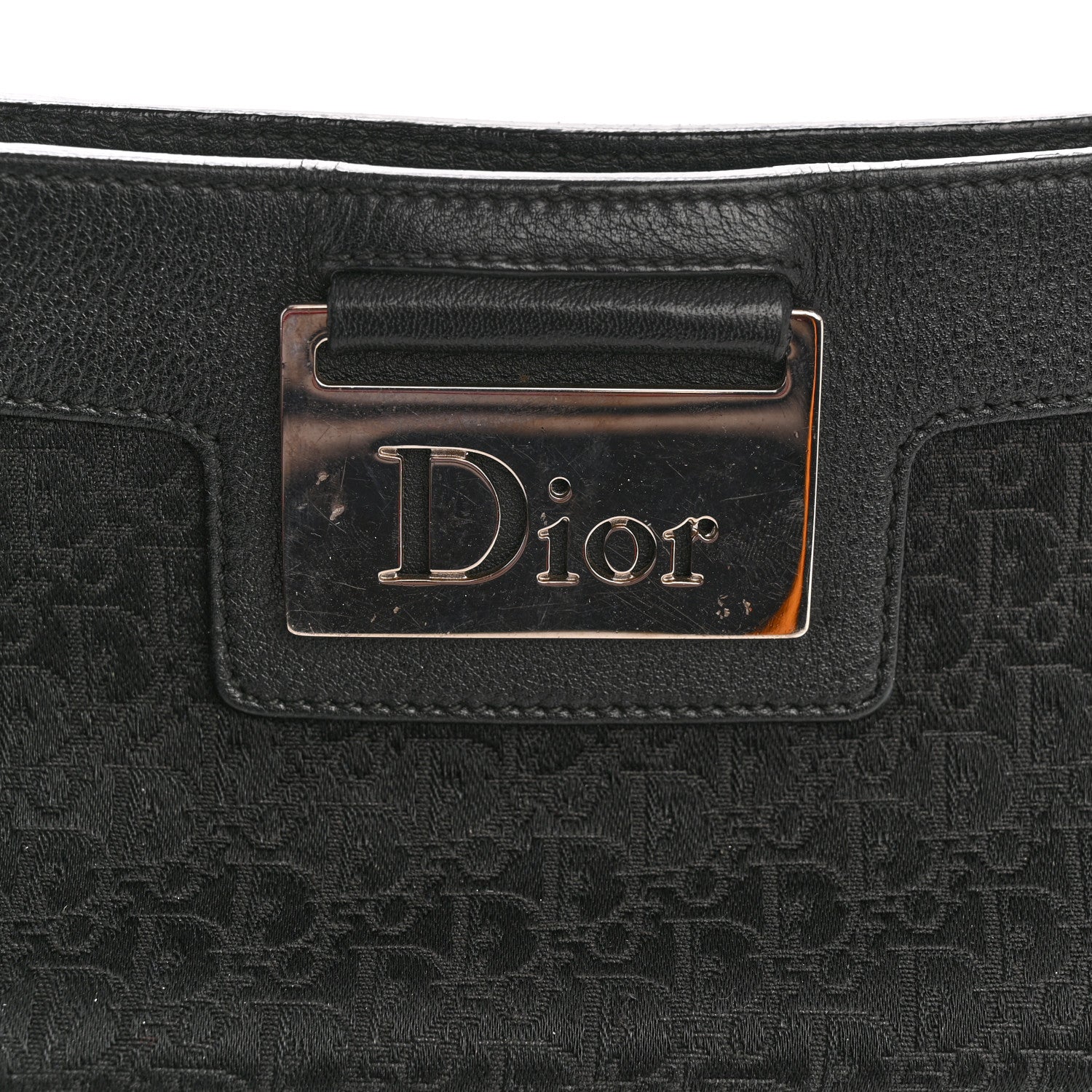 Christian Dior Monogram Street Chic Shoulder Bag Black 12 of 15