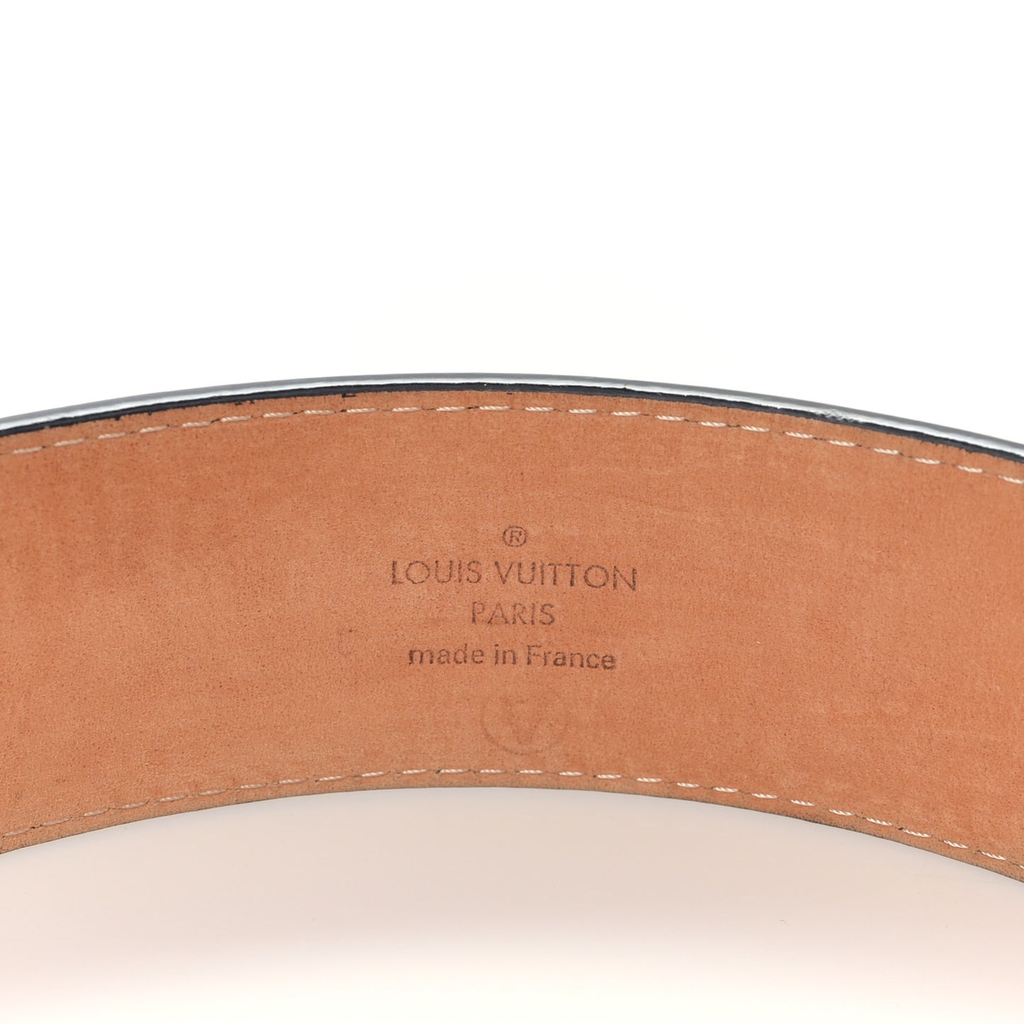 Epi Electric 40mm LV Initiales Belt 80/32 Black