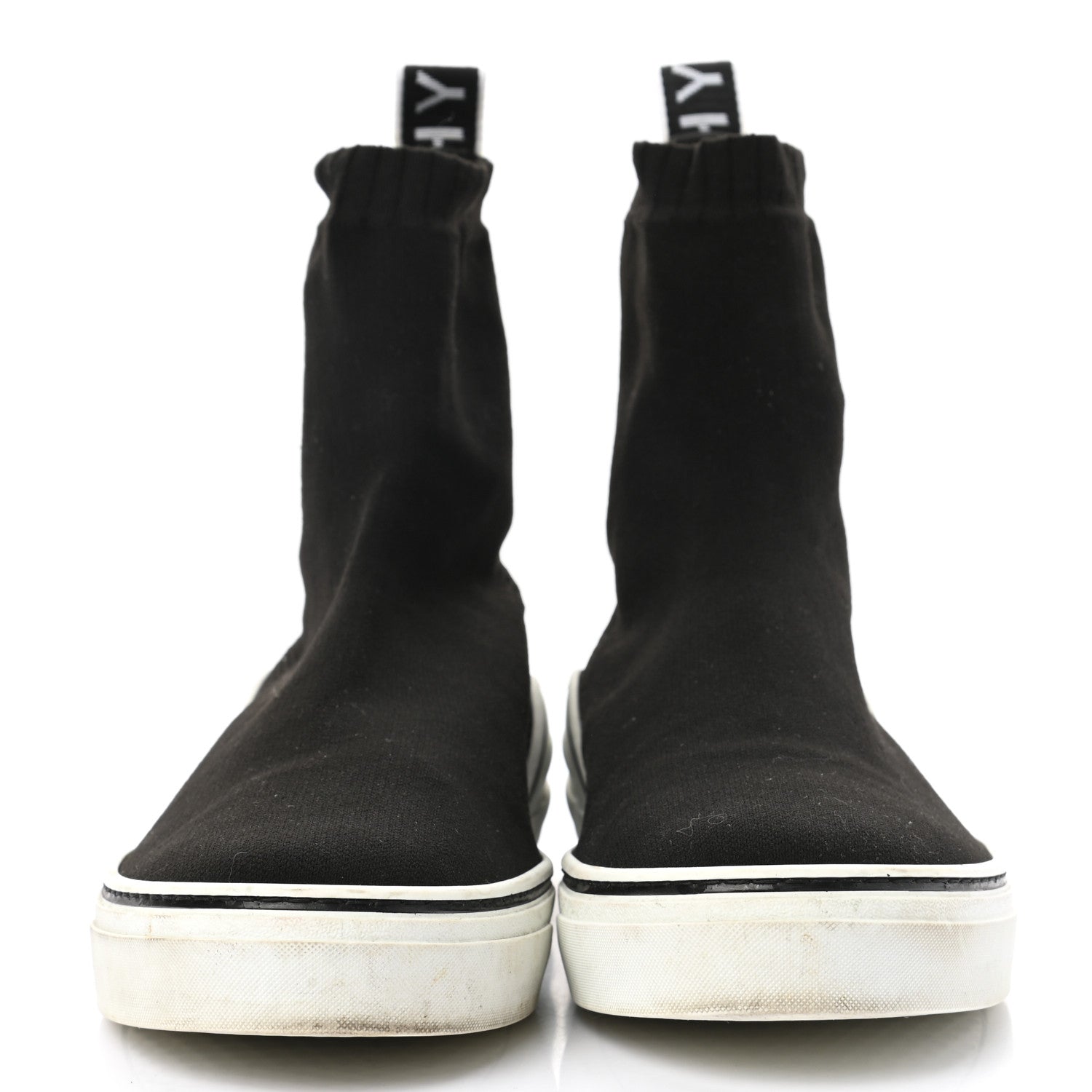 Givenchy Technical Canvas Knit Mens George V Sock Sneakers 41 Black 2 of 6
