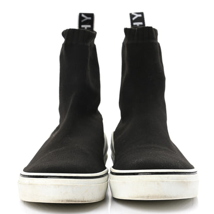 Givenchy Technical Canvas Knit Mens George V Sock Sneakers 41 Black 2 of 6