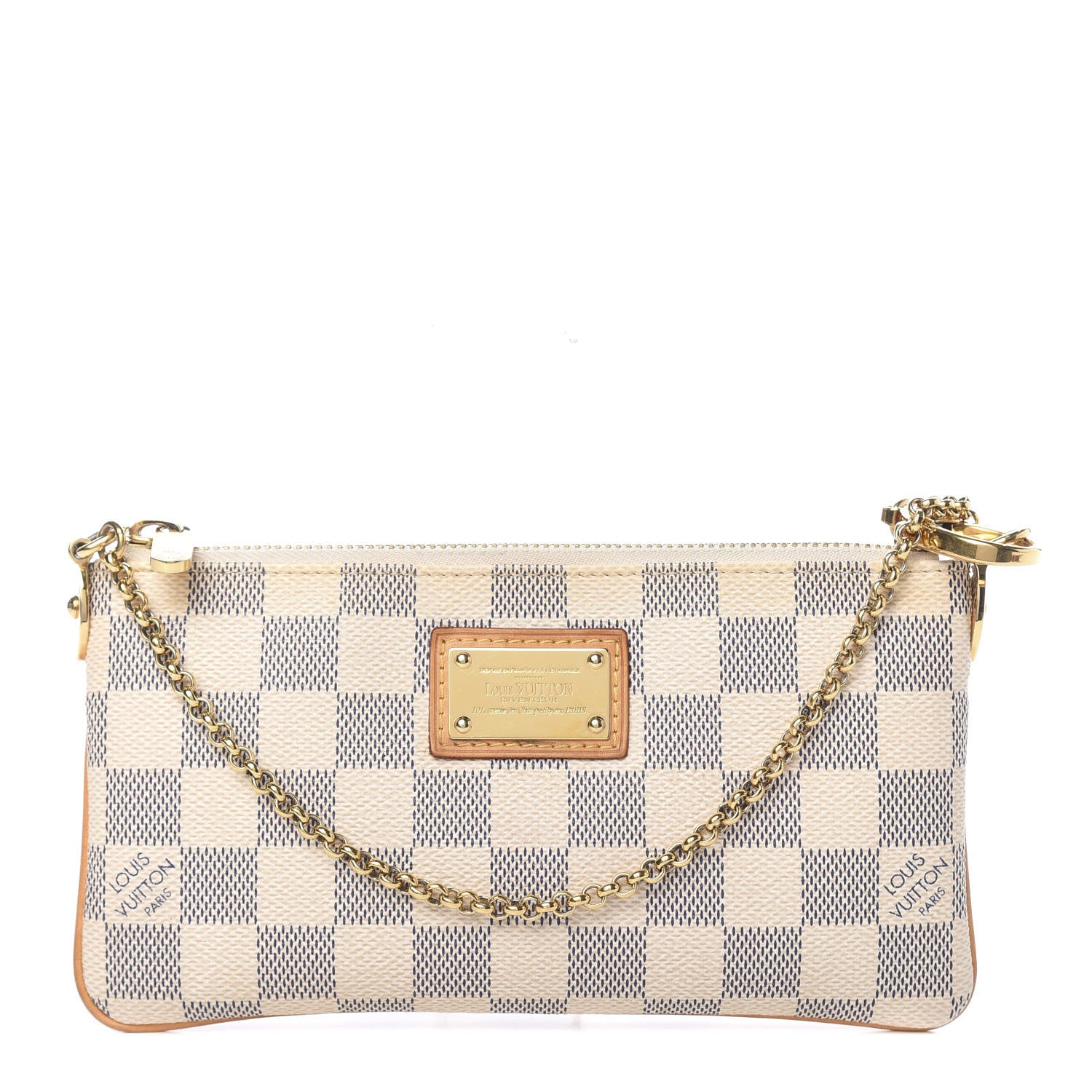 Louis Vuitton Damier Azur Pochette Milla MM 1 of 10