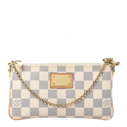 Louis Vuitton Damier Azur Pochette Milla MM 1 of 10
