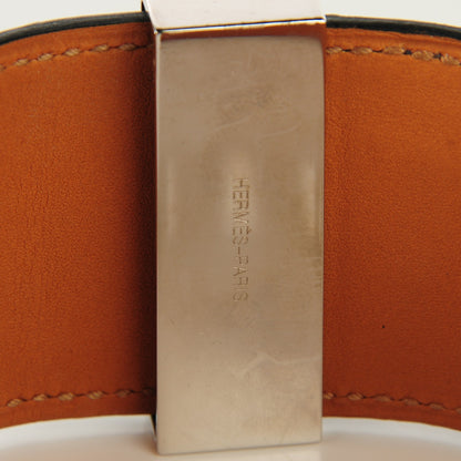 Hermes Shiny Alligator Collier De Chien CDC S Bracelet Bleu Marine 8 of 9
