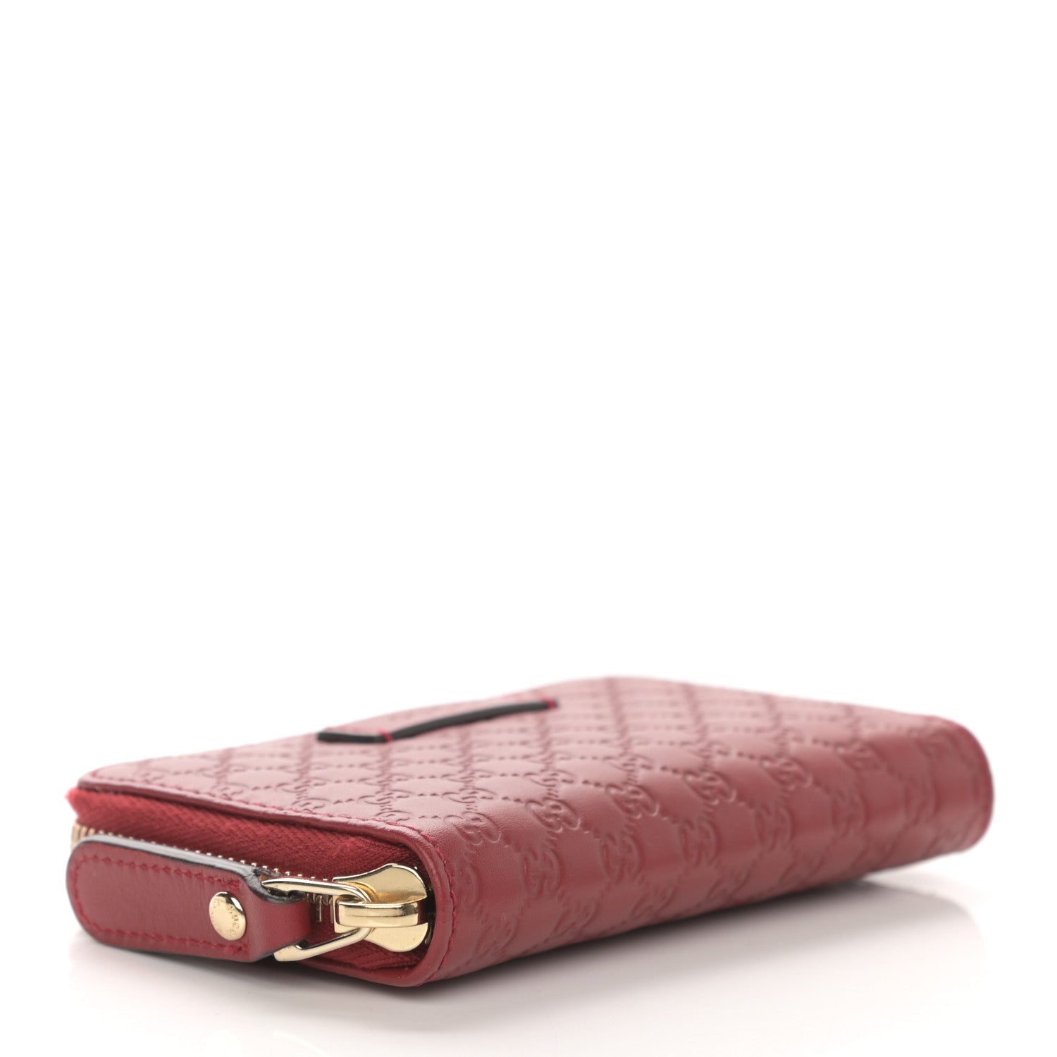 Gucci Microguccissima Zip Around Card Case Red 4 of 7
