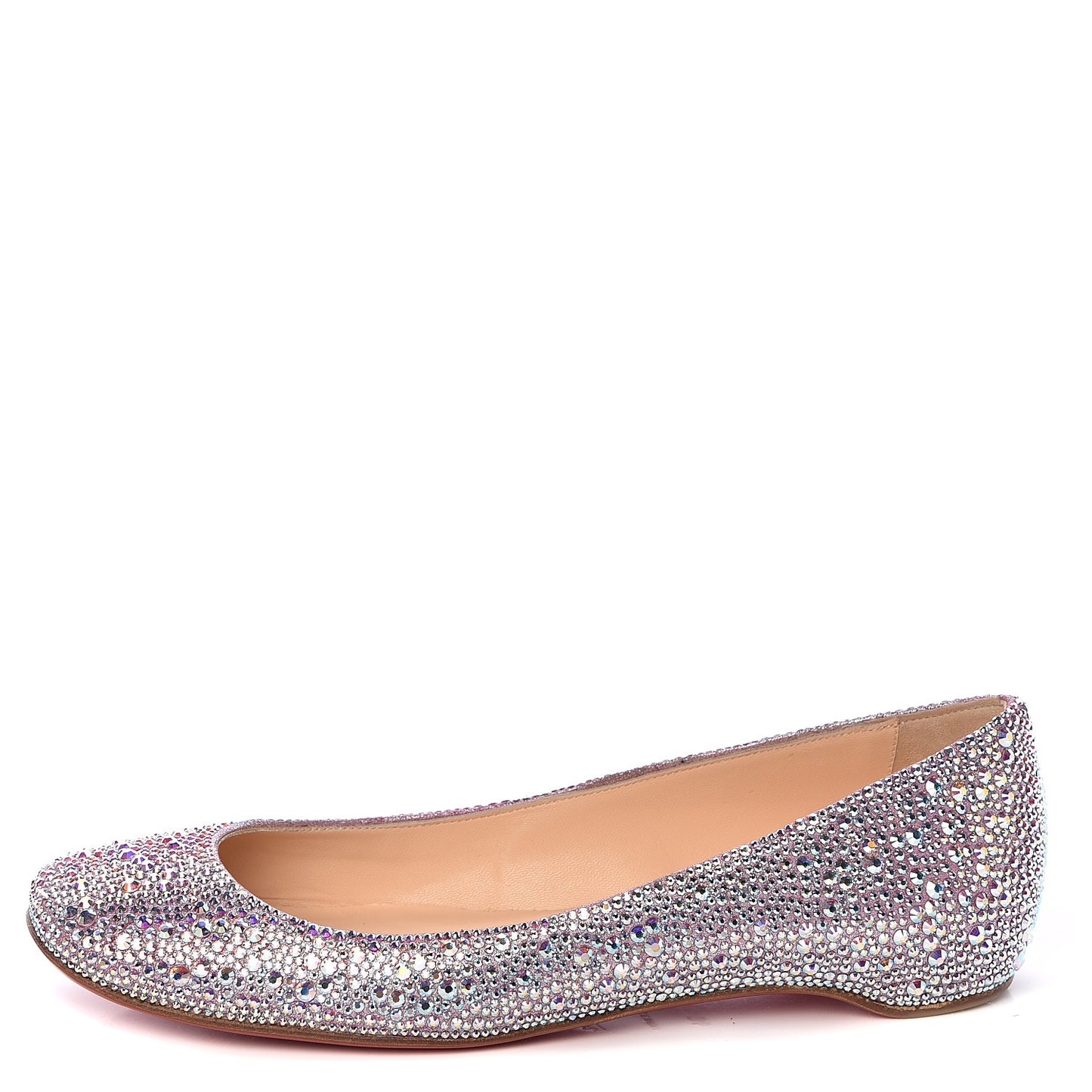 Suede Burma Strass Gozul Flats 36 Aurora Boreale