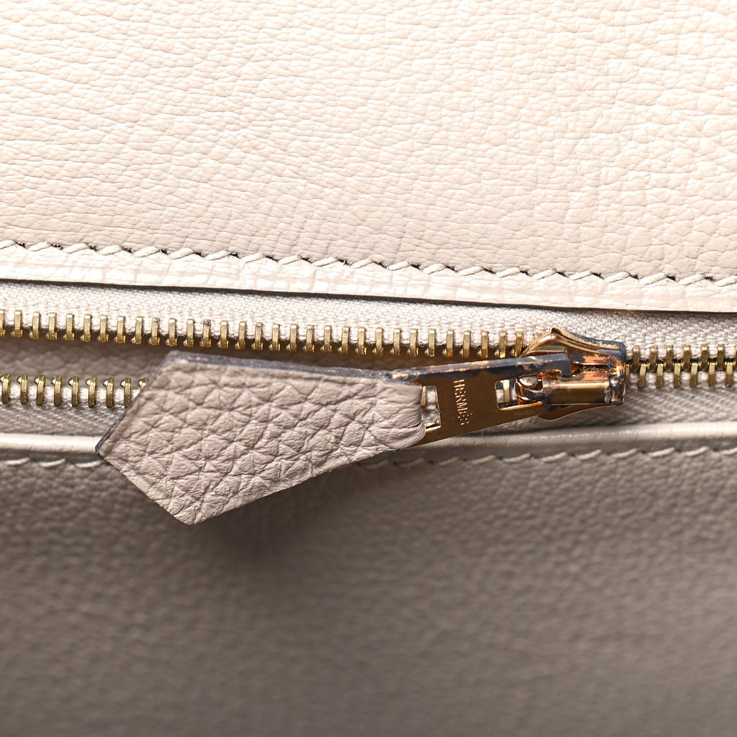 Togo Birkin 35 Gris Tourterelle