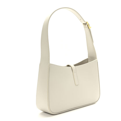 Saint Laurent Smooth Calfskin Le 5 A 7 Hobo Blanc Vintage 3 of 8