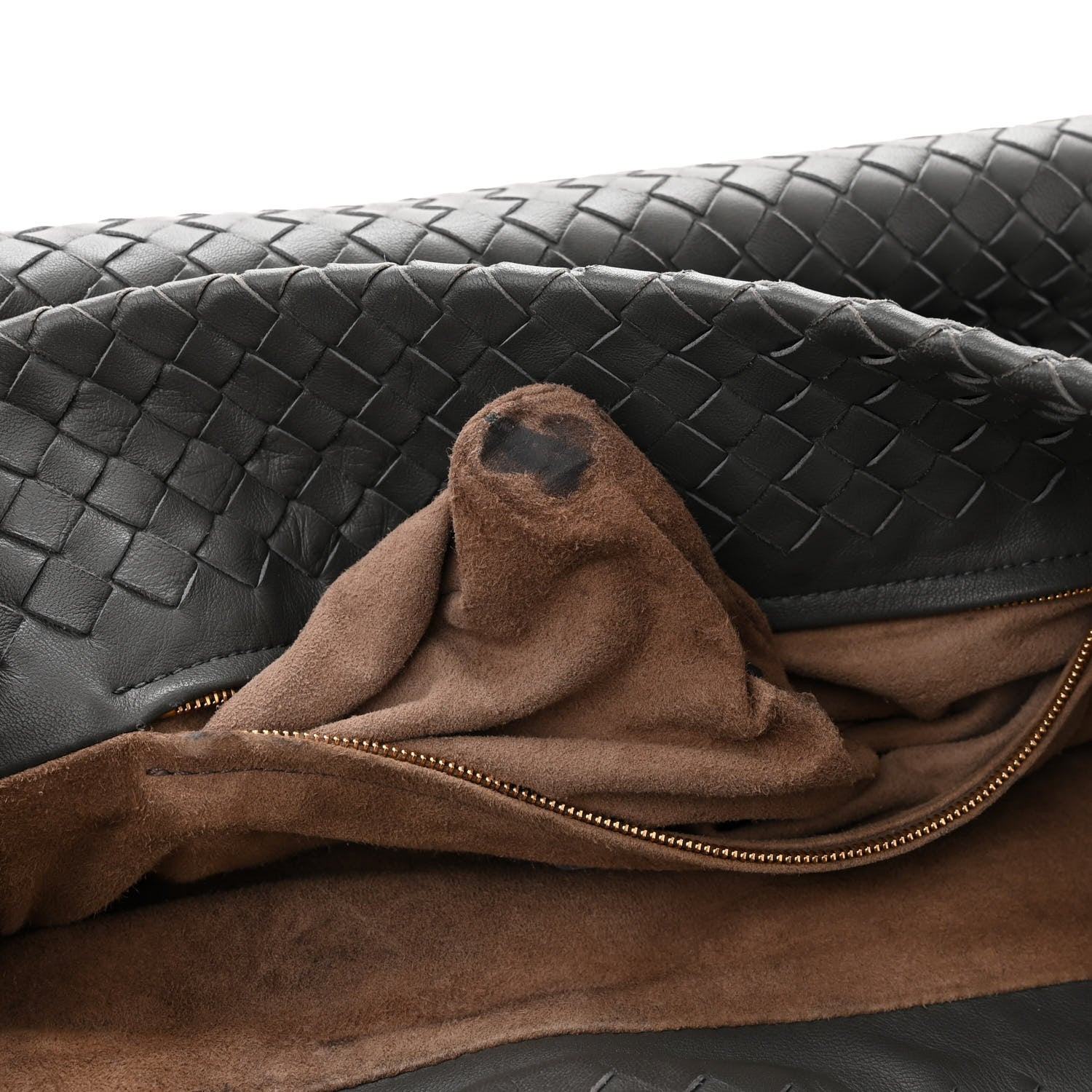 Bottega Veneta Nappa Intrecciato Medium Garda Bag Light Grey 12 of 12