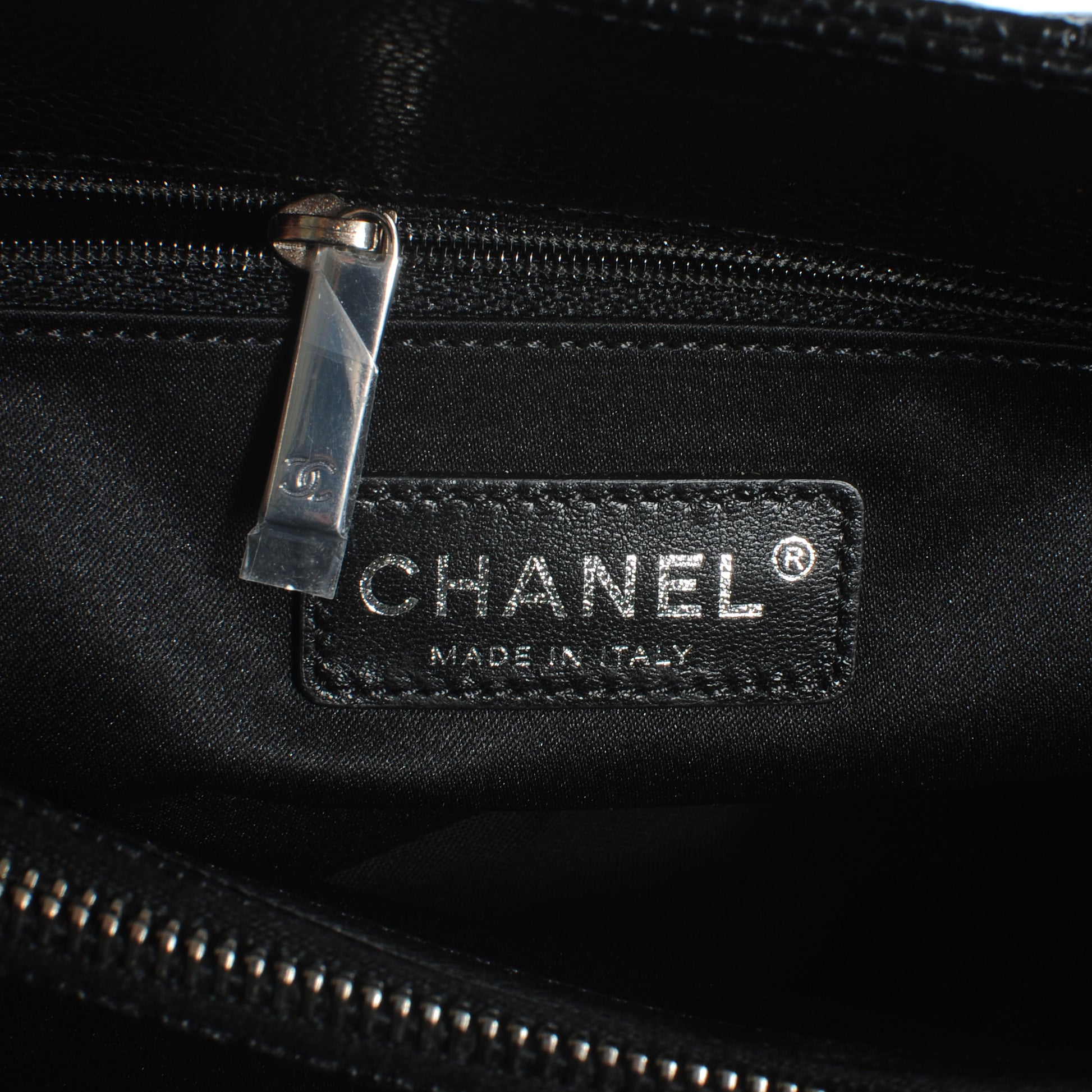 Chanel Caviar Grand Shopping Tote GST Black 5 of 7