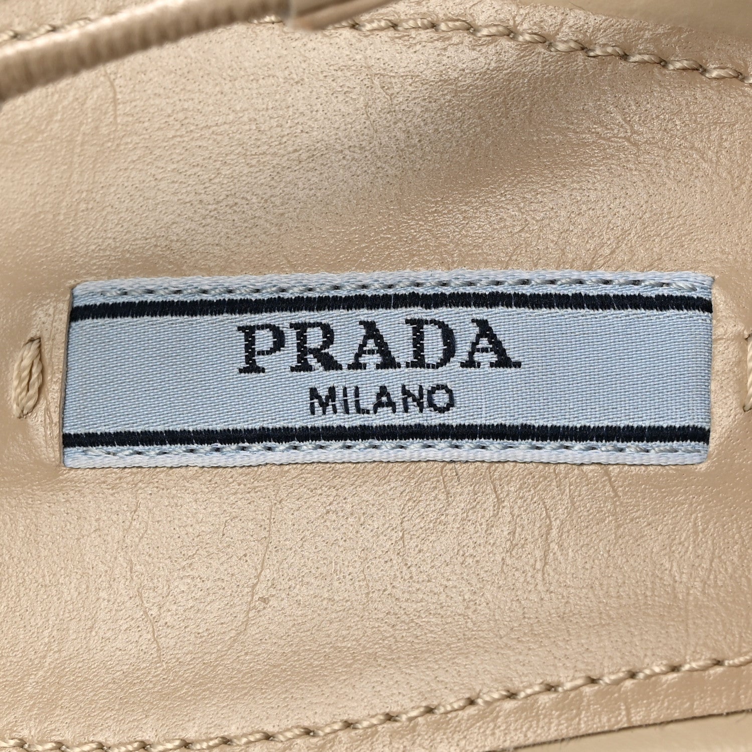 Prada Mesh Nappa Triangle Logo Pointed Toe 45mm Slingback Pumps 38.5 Deserto 7 of 21