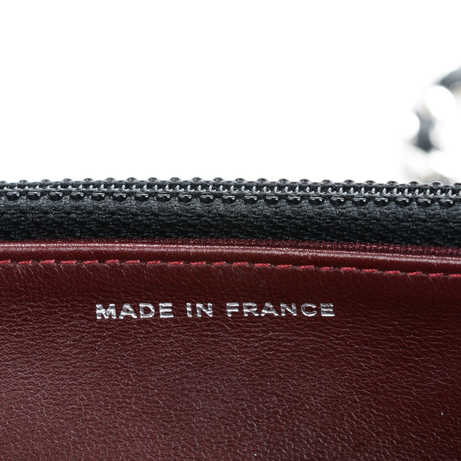 Chanel Lambskin Quilted Wallet On Chain WOC Black 7 of 8