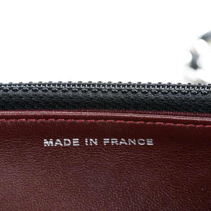 Chanel Lambskin Quilted Wallet On Chain WOC Black 7 of 8