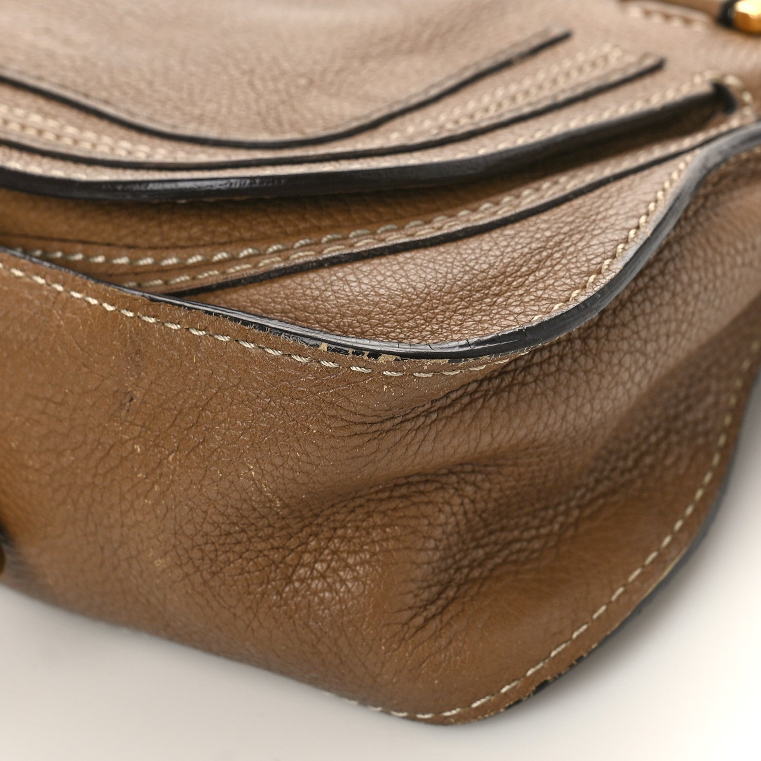 Chloe Calfskin Mini Marcie Satchel Nut 8 of 10